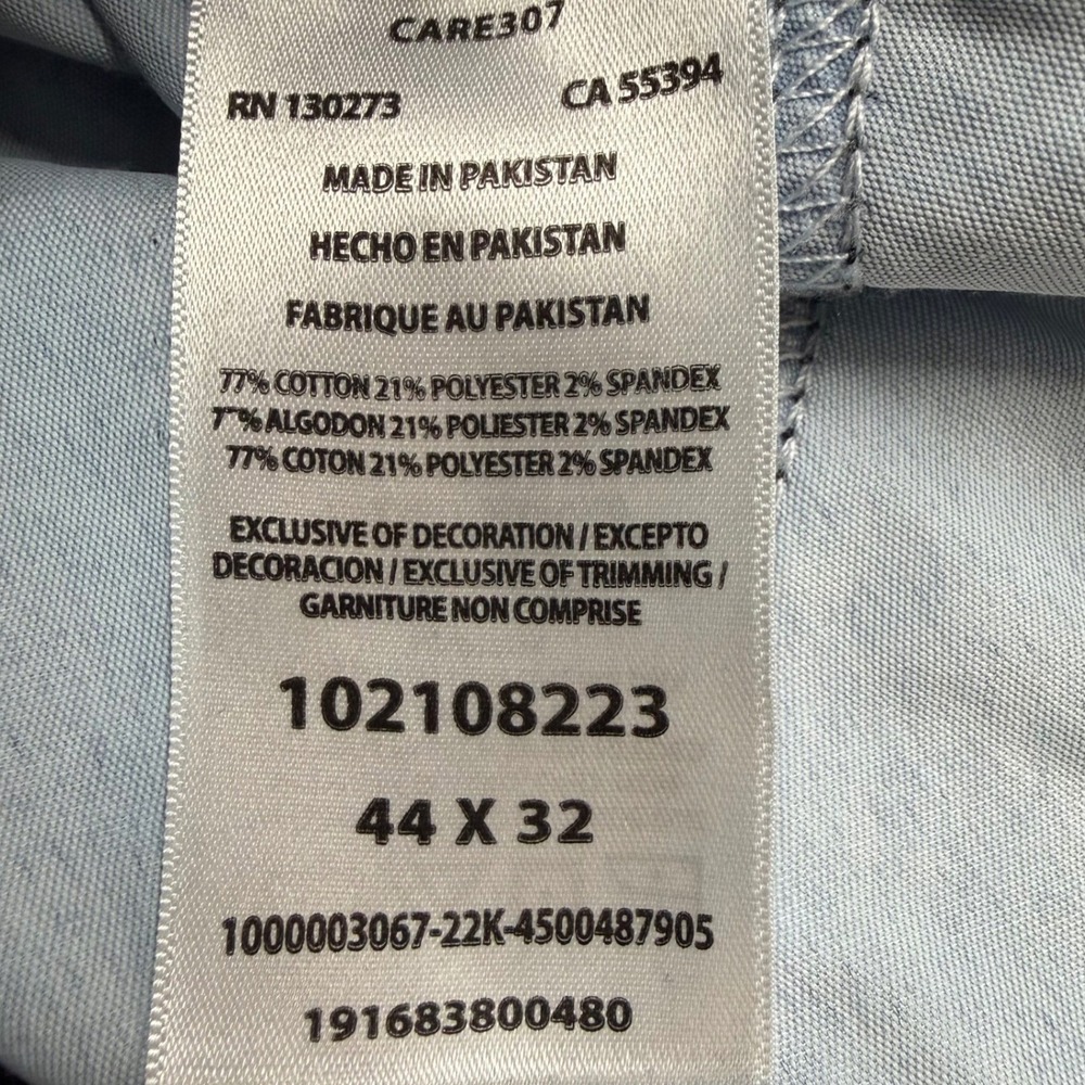 Lee Jeans Mens Measures 42X32 Tag 44x32 Blue Extreme Motion MVP Tapered Stretch - Picture 6 of 9